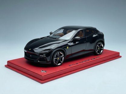 FERRARI - PUROSANGUE SUV 2022 - COM VITRINA - COM VITRINA - NERO PUROSANGUE - PRETO METALIZADO
