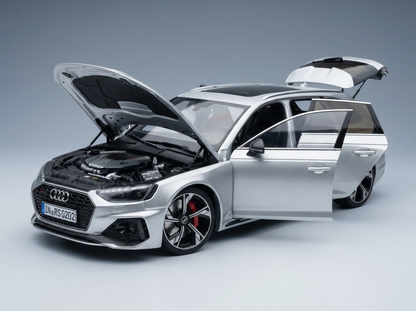 AUDI - A4 RS4 AVANT SW STATION WAGON 2020 - ARGENTO
