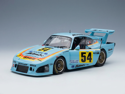 PORSCHE - 935 K3 TEAM MAMBO N 24 CHAMPION DRM SEASON 1979 KLAUS LUDWIG - LIGHT BLUE