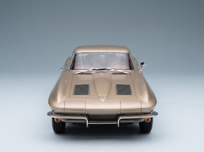CHEVROLET - CORVETTE C2 COUPE 1963 - BROWN MET