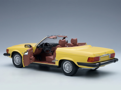 MERCEDES BENZ - SL-CLASS 450SL (R107) CABRIOLET USA VERSION 1979 - YELLOW