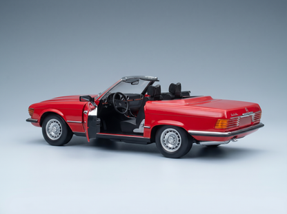 MERCEDES BENZ - SL-CLASS 450SL (R107) CABRIOLET 1985 - RED