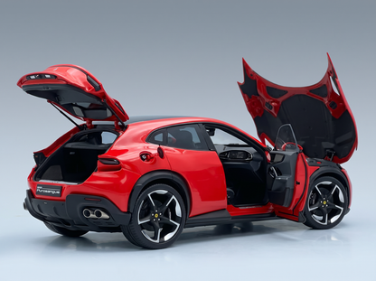 FERRARI - PUROSANGUE SUV 2022 - WITH SHOWCASE - ROSSO CORSA - RED