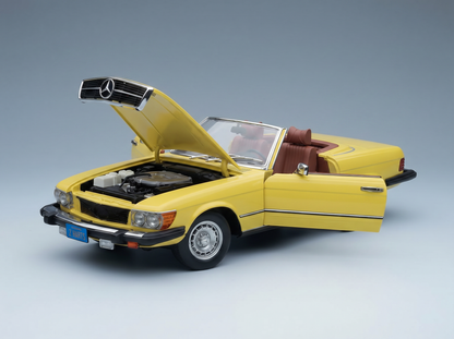 MERCEDES BENZ - SL-CLASS 450SL (R107) CABRIOLET USA VERSION 1979 - YELLOW