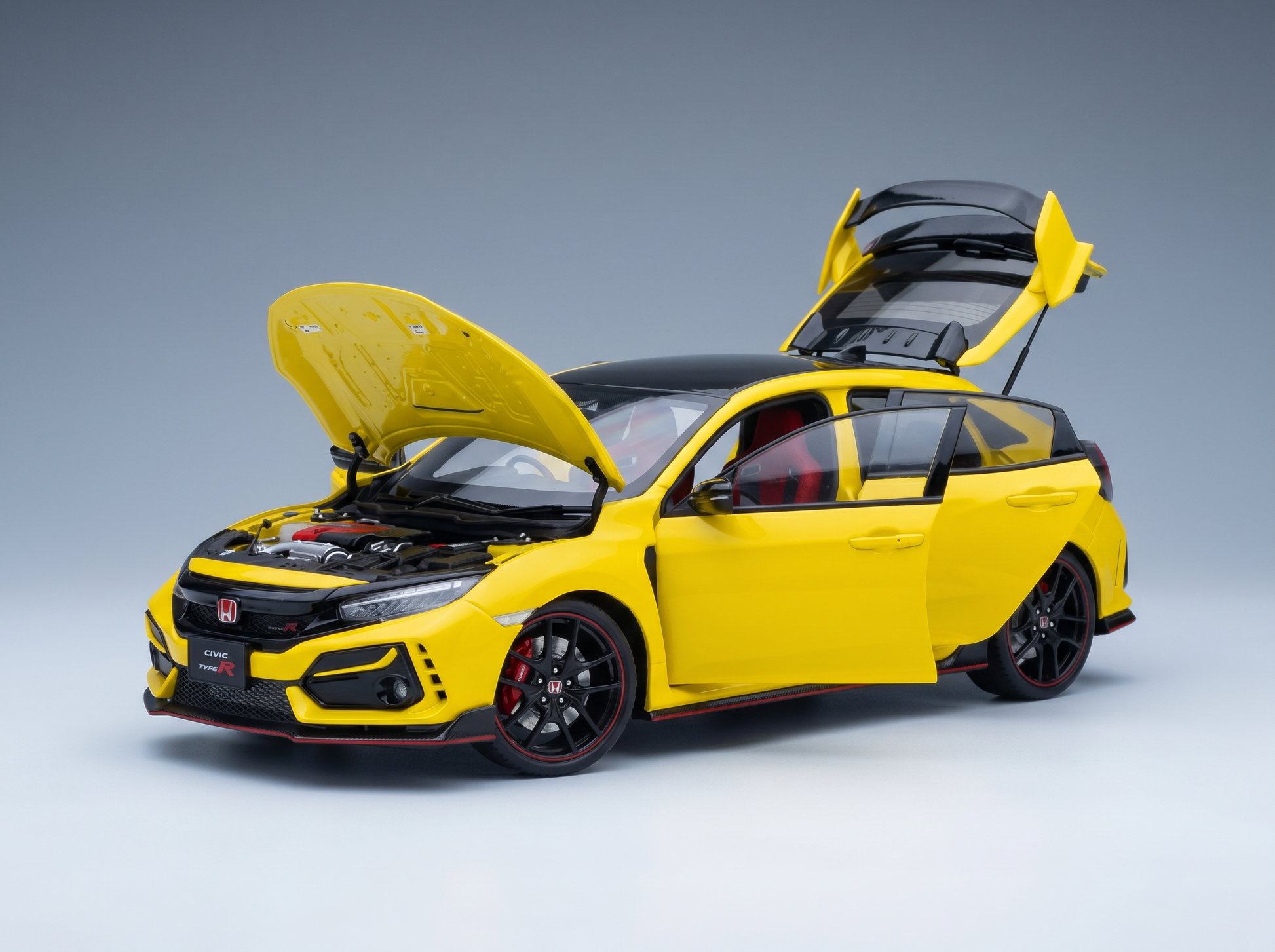 HONDA - CIVIC TYPE R (FK8) 2021 - YELLOW - ROAD CARS
