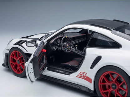PORSCHE - 911 992 GT3 RS WEISSACH PACKAGE COUPE 2022 - WHITE BLACK RED