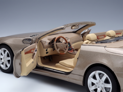 MERCEDES BENZ - SL-CLASS SL500 (R230) CABRIOLET 2003 - GOLD MET