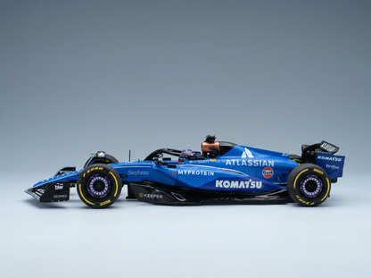 WILLIAMS - F1  FW47 TEAM WILLIAMS ATLASSIAN RACING N 23 AUSTRALIAN GP 2025 ALEXANDER ALBON - BLUE BLACK