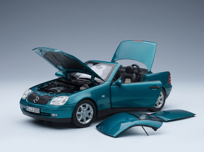 MERCEDES BENZ - SLK-CLASS SLK350 CABRIOLET SPIDER 1996 - GREEN