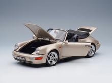 PORSCHE – 911 964 TURBO LOOK CABRIOLET 1992 – SILBER
