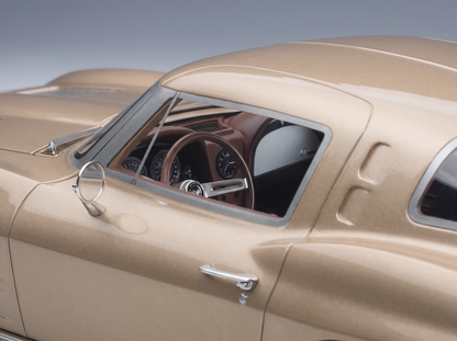 CHEVROLET - CORVETTE C2 COUPE 1963 - BROWN MET