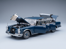 MERCEDES-BENZ – S-KLASSE 600 PULLMAN (W100) LANDAULET MIT FALTDACH, HALB-CABRIO, 1969 – BLAU