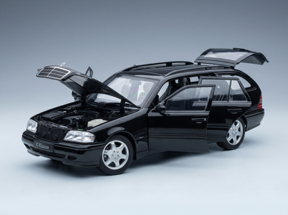 MERCEDES BENZ - C-CLASS C200 (S202) T-MODELL SW STATION WAGON 1997 - BLACK
