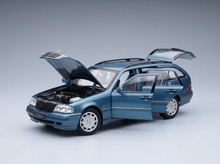 MERCEDES BENZ - C-CLASS C200 (S202) T-MODELL SW STATION WAGON 1997 - LIGHT BLUE MET
