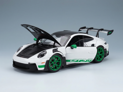 PORSCHE - 911 992 GT3 RS TRIBUTE TO CARRERA RS PACKAGE COUPE 2022 - WHITE GREEN