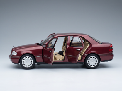 MERCEDES BENZ - C-CLASS C200 (W202) 1993 - RED MET