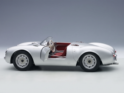 PORSCHE - 550A SPIDER 1956 - SILVER