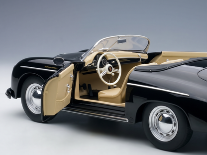 PORSCHE - 356A SPEEDSTER 1955 - BLACK