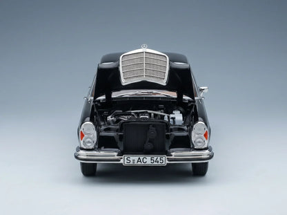 MERCEDES-BENZ - CLASSE S 280SE (W108) 1968 - NOIR Boutique de modèles réduits Vroomi
