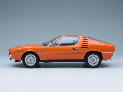 ALFA ROMEO - MONTREAL 1970 - BLACK INTERIOR - ORANGE