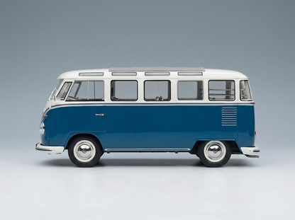 VOLKSWAGEN - T1 SAMBA MINIBUS 1962 - REGATTA BLUE