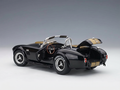 FORD USA - SHELBY COBRA 427 S/C SPIDER 1962 - BLACK YELLOW