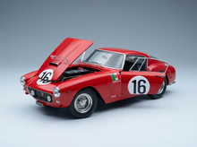 FERRARI - 250GT SWB 3.0L V12 COUPE TEAM SCUDERIA SERENISSIMA N 16 24h LE MANS 1961 MAURICE TRINTIGNANT - CARLO MARIA ABATE - RED