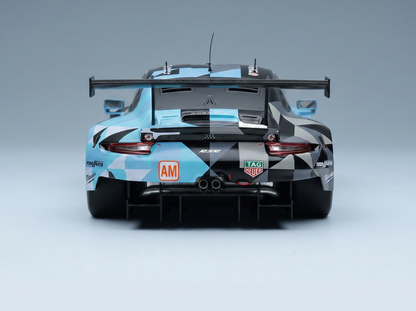 PORSCHE - 911 991 RSR TEAM DEMPSEY PROTON RACING N 77 WINNER LMGTE AM 24h LE MANS 2018 MATT CAMPBELL - CHRISTIAN RIED - JULIEN ANDLAUER - GREY LIGHT BLUE