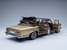 MERCEDES-BENZ – S-KLASSE 600 PULLMAN (W100) LANDAULET MIT FALTDACH, HALB-CABRIO, 1972 – GOLD METALLIC