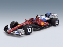 FERRARI - F1  SF-25 TEAM SCUDERIA FERRARI HP N 16 MIAMI GP 2025 CHARLES LECLERC - CON VETRINA - WITH SHOWCASE - RED BLUE WHITE