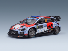 HYUNDAI - i20 N RALLY1 TEAM SHELL MOBIS WRT N 20 RALLY MONTECARLO 2026 HAYDEN PADDON - JOHN KENNARD - RED LIGHT BLUE BLACK