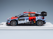 HYUNDAI - i20 N RALLY1 TEAM SHELL MOBIS WRT N 16 RALLY MONTECARLO 2026 ADRIEN FOURMAUX - ALEXANDRE CORIA - RED LIGHT BLUE BLACK