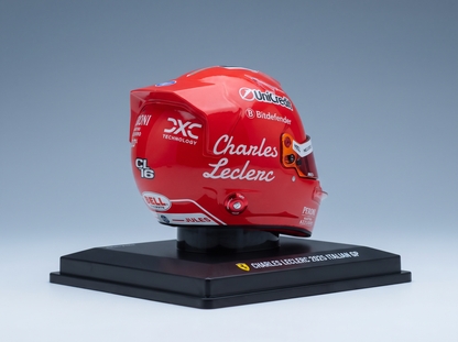 BELL HELMET - CASCO HELMET F1 CHARLES LECLERC TEAM FERRARI HP N 16 MONZA ITALY GP 2025 - NIKI LAUDA 50th ANNIVERSARY WORLD CHAMPION - RED