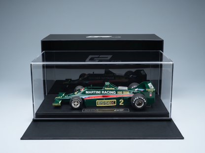 LOTUS - LOTUS TYPE 80 MARTINI RACING N 2 (WITH FRONT WINGS) SEASON 1979 CARLOS REUTEMANN - GREEN RED