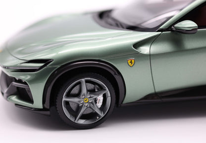 FERRARI PUROSANGUE PIERO FERRARI BASE CARBONIO VERDE DORA - SPECIAL PACK - Vroomi