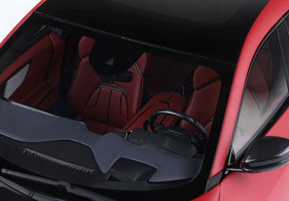 FERRARI - SUV PUROSANGUE TOIT PANORAMIQUE 2022 - AVEC VITRINE - ROSSO F1-75 - ROUGE MAT