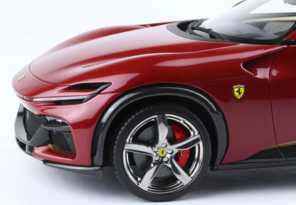 FERRARI - PUROSANGUE SUV TOIT PANORAMIQUE 2022 - AVEC VITRINE - ROSSO MUGELLO - ROUGE MÉTALLISÉ