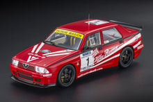 ALFA ROMEO - 75 TURBO EVOLUZIONE IMSA N 1 2nd GIRO D'ITALIA 1989 NICOLA LARINI - MIKI BIASION - TIZIANO SIVIERO - RED WHITE