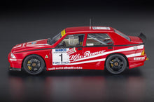 ALFA ROMEO - 75 TURBO EVOLUZIONE IMSA N 1 2nd GIRO D'ITALIA 1989 NICOLA LARINI - MIKI BIASION - TIZIANO SIVIERO - RED WHITE