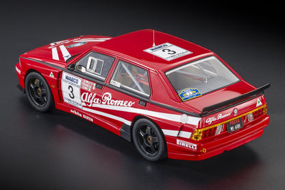 ALFA ROMEO - 75 TURBO EVOLUZIONE IMSA N 3 WINNER GIRO D'ITALIA 1989 DARIO CERRATO - GIORGIO FRANCIA - GIUSEPPE CERRI - RED WHITE
