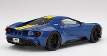 FORD GT SUNOCO BLUE WITH YELLOW STRIPE TOP SPEED