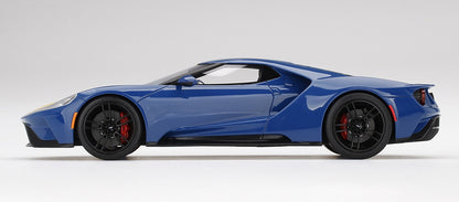 FORD GT SUNOCO BLUE WITH YELLOW STRIPE TOP SPEED