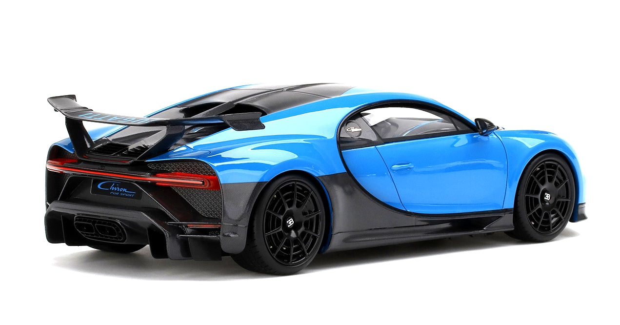 BUGATTI CHIRON PUR SPORT AGILE BLU TOP SPEED