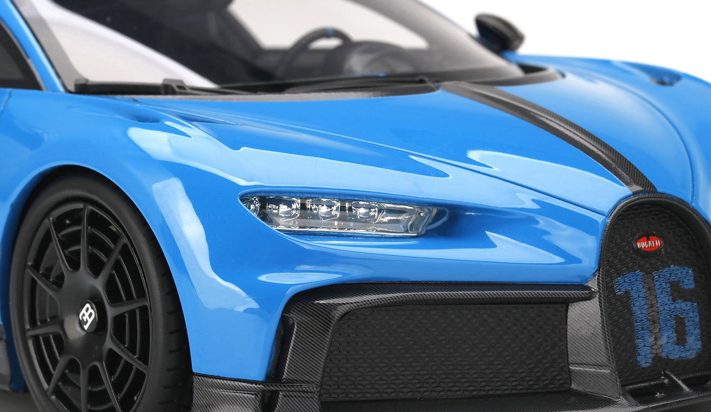 BUGATTI CHIRON PUR SPORT AGILE BLU TOP SPEED