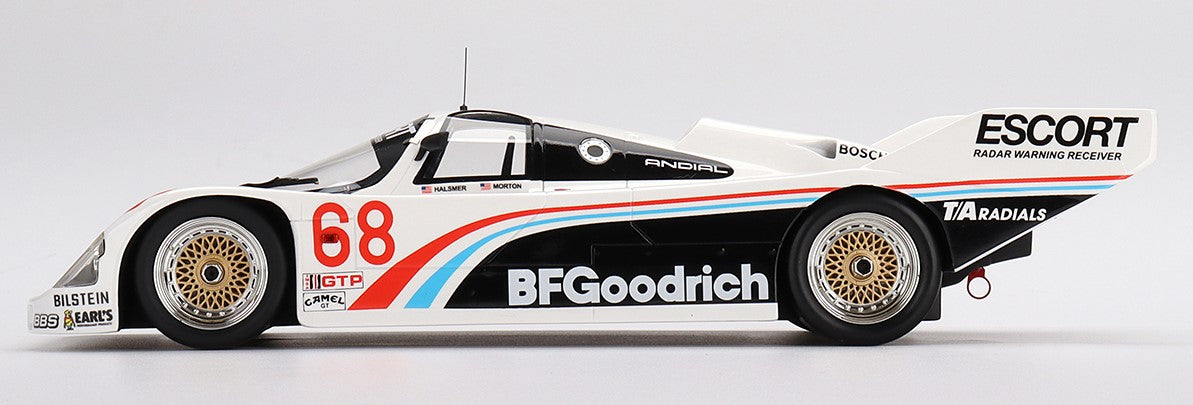 PORSCHE 962 #68 BFGOODRICH IMSA ROAD AMERICA 500 MILES 1986 TOP SPEED