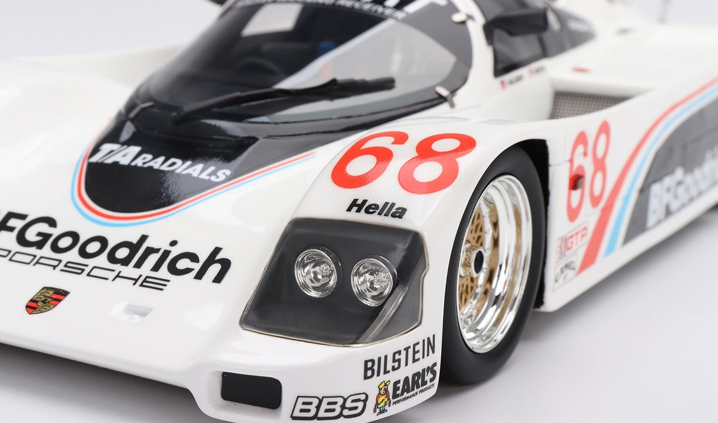 PORSCHE 962 #68 BFGOODRICH IMSA ROAD AMERICA 500 MILES 1986 TOP SPEED