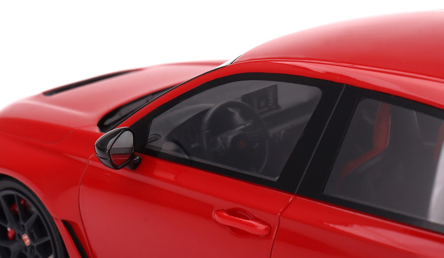 HONDA CIVIC TYPE R RALLYE RED (LHD) 2023 TOP SPEED