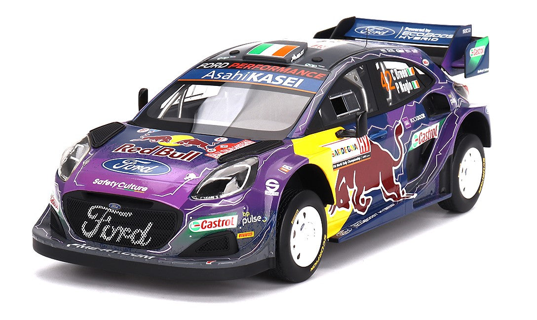 FORD PUMA RALLY1 #42 M-SPORT FORD 2ND PLACE WRT RALLY ITALIA SARDEGNA 2022 TOP SPEED