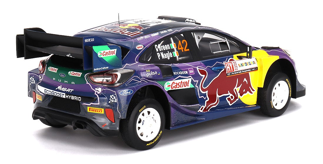 FORD PUMA RALLY1 #42 M-SPORT FORD 2ND PLACE WRT RALLY ITALIA SARDEGNA 2022 TOP SPEED