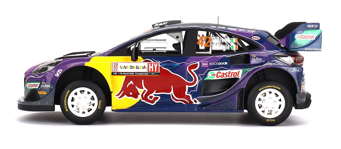 FORD PUMA RALLY1 #42 M-SPORT FORD 2ND PLACE WRT RALLY ITALIA SARDEGNA 2022 TOP SPEED